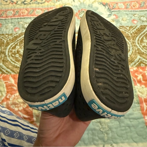 Native Shoes Black and White Water Shoes Slip-On - Picture 11 of 11